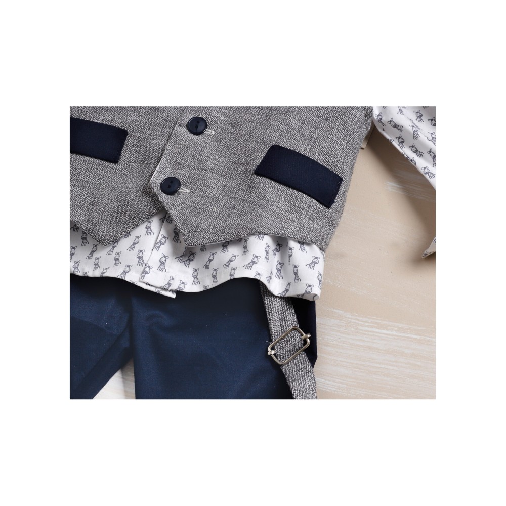 Βαπτιστικό Κοστούμι Lollipop K-201