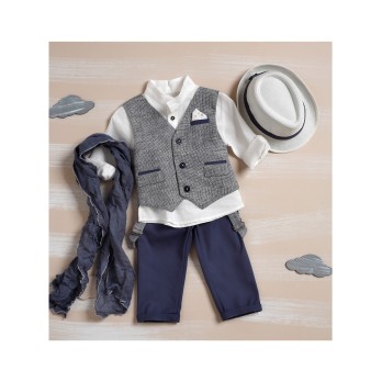 Βαπτιστικό Κοστούμι Lollipop K-202