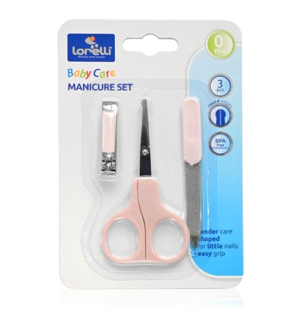 Σετ Περιποίησης Lorelli Manicure Set Pink 10240300002 2