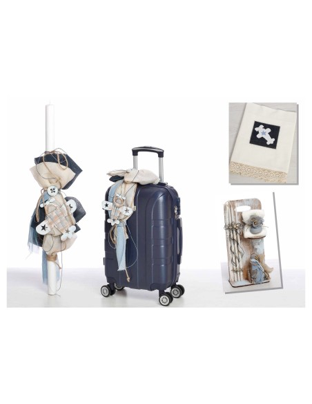 Σετ Βάπτισης Bellissimo Με Θέμα Αεροπλανάκι ΣΚΒ-926