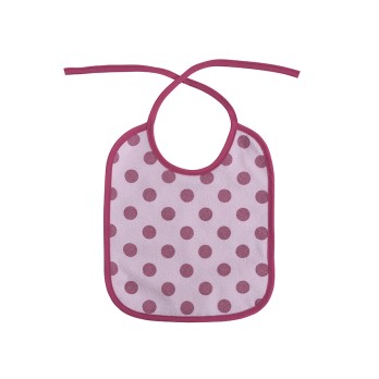 Lorelli Σαλιάρα Σετ 7 Τεμαχίων Με Κορδόνι GIRL Pink 10260200003