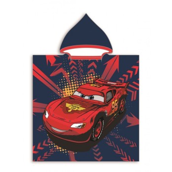 Παιδικό Πόντσο Με Κουκούλα Klotsotiras 50x115 Cars 3353